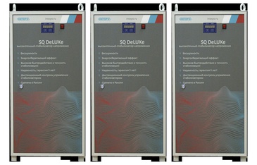 Трехфазный комплект 100 кВА из стабилизаторов PS30000SQ-DeLUXe-25